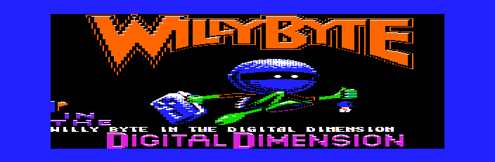 Willy Byte In The Digital Dimension Title Screen